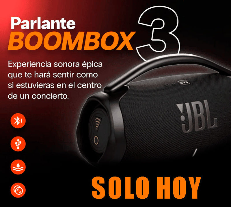 JBL BOOMBOX 3 | ¡Música sin fin!
