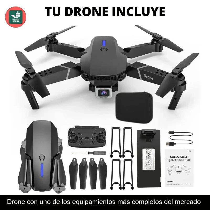 NUEVO DRONE  W8 PRO MAX 2025 CON INTELIGENCIA ARTIFICIAL - REGALO SORPRESA